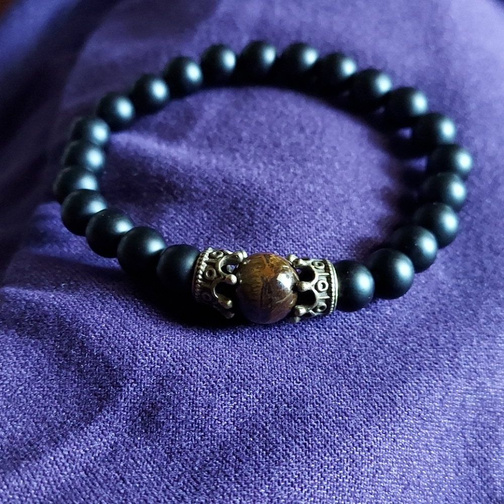 Men beaded bracelet